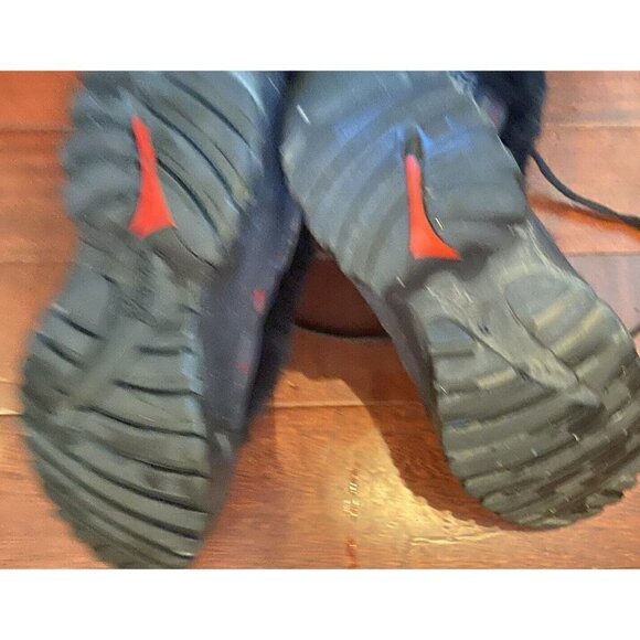 Coach Jennie Signature Rabbit Fur Black & Red Plaid Boots RARE! Size 7 - Picture 5 of 6